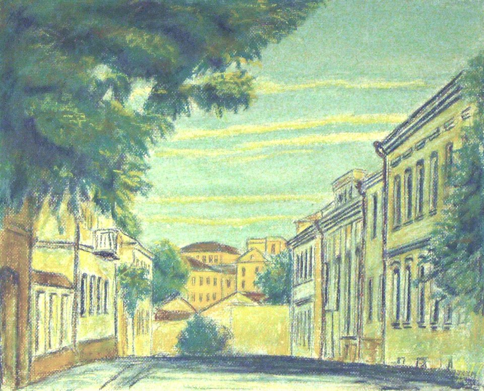 Minsk - ul Ostrovskogo (Rakovskaya) 1977 Anatoly Nalivaev