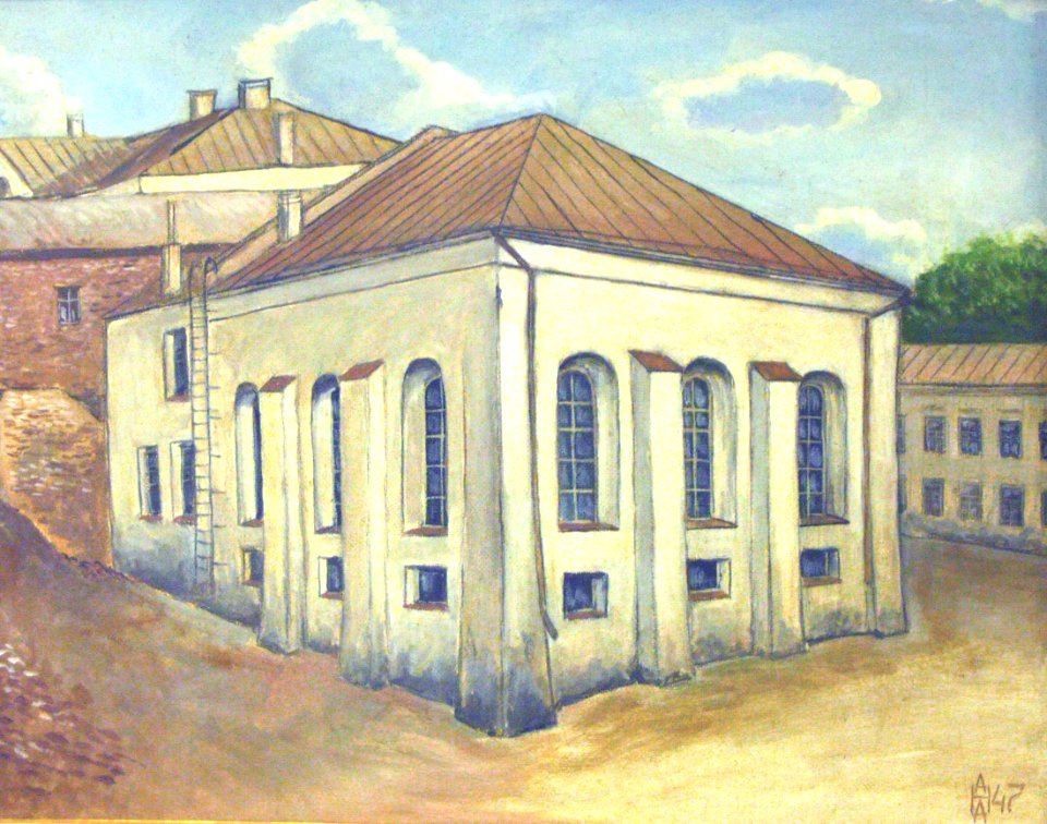 Minsk - synagogue (Kholodnaya) 1947-1967 Anatoly Nalivaev