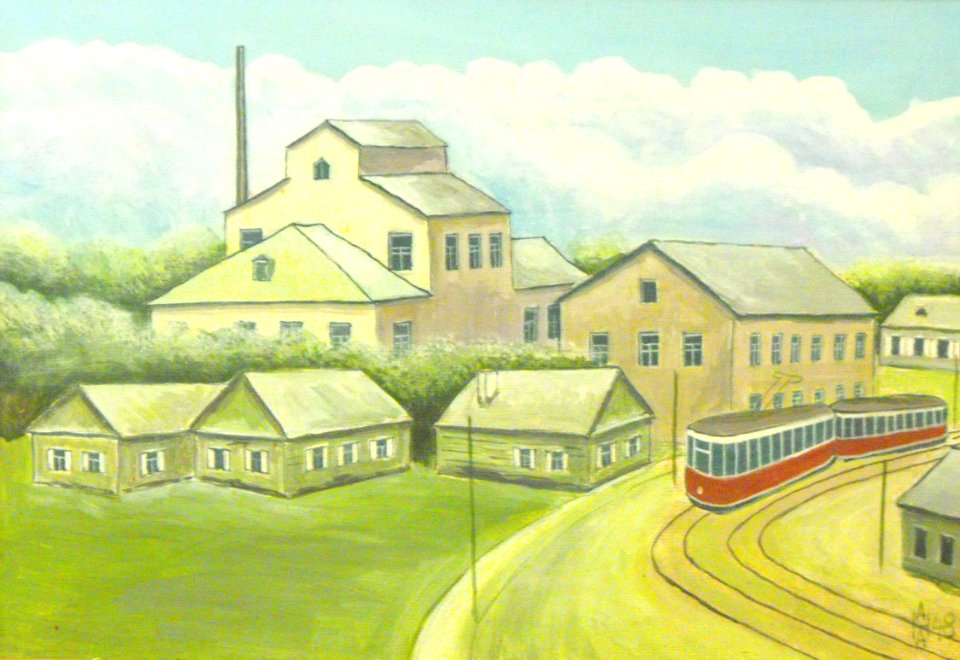 Minsk - synagogue (Daumana st) 1948-1967 Anatoly Nalivaev
