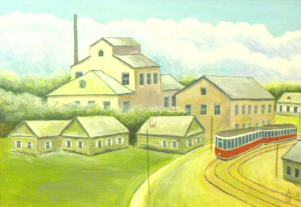 Minsk - synagogue (Daumana st) 1948-1967 Anatoly Nalivaev