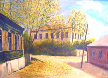 Minsk - synagogue (Dimitrov st) 1964 Anatoly Nalivaev