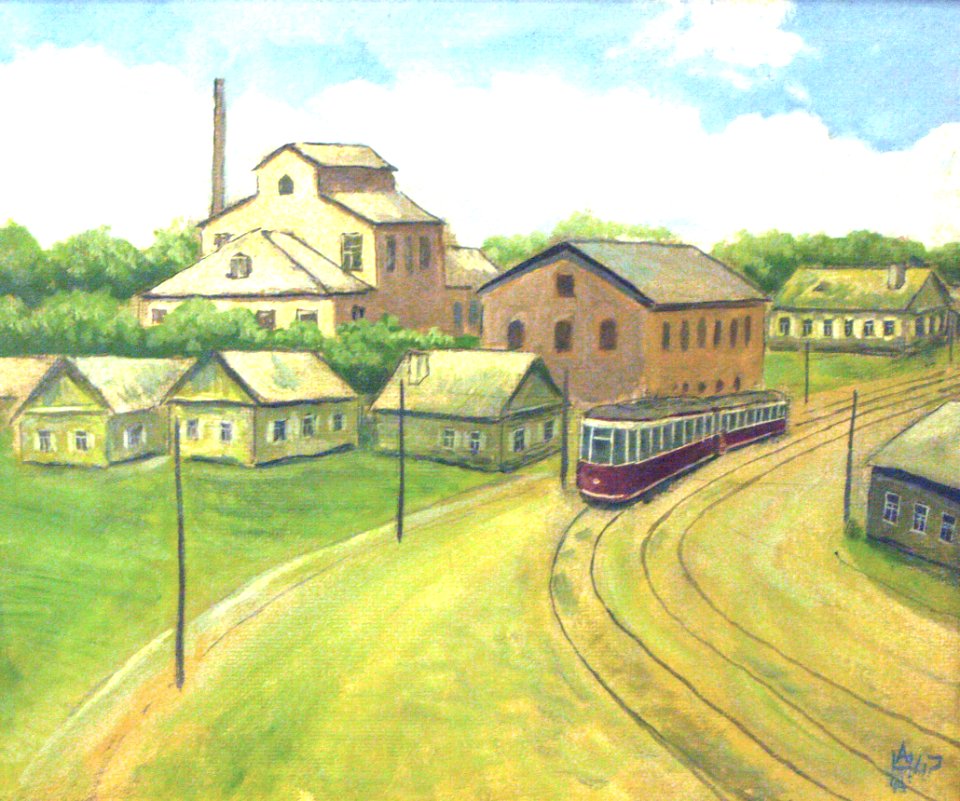 Minsk - synagogue (Daumana st) 1947-1967 Anatoly Nalivaev