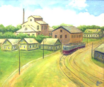 Minsk - synagogue (Daumana st) 1947-1967 Anatoly Nalivaev
