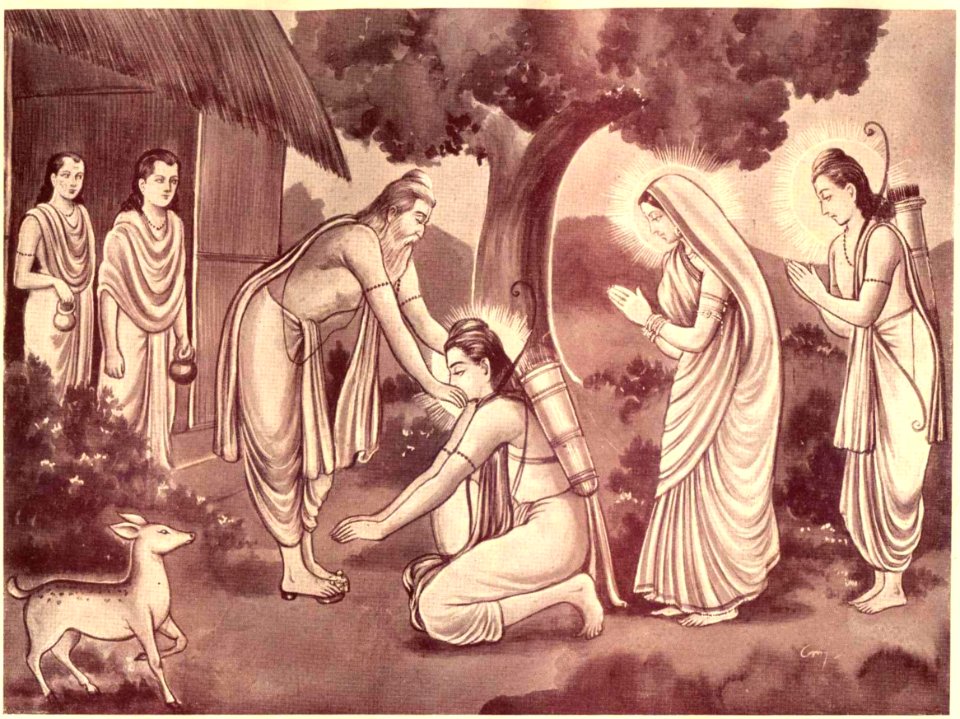 Maharshi Agashya welcomes Rama