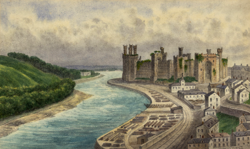 DV405 no.55 Caernarvon castle