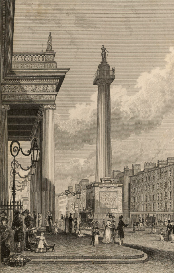 DV405 no.199 Nelson's Pillar, Sackville Street, Dublin