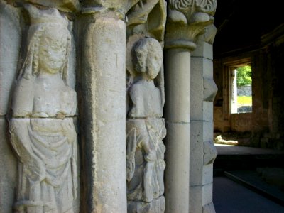 Chapter house, Haughmond Abbey 2