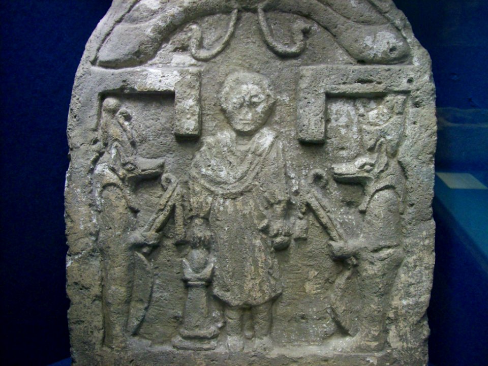 Graeco-Roman Egyptian grave stele 2