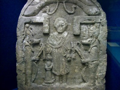 Graeco-Roman Egyptian grave stele 2