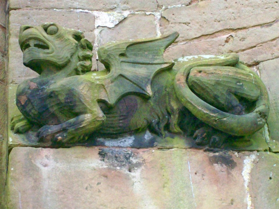 Carved dragon, Cheswardine