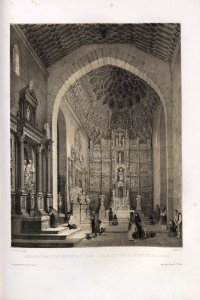 1842, España artística y monumental, vistas y descripción de los sitios y monumentos más notables de españa, vol 1, Iglesia de San Juan de la Penitencia en Toledo