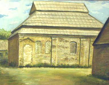 Oshmyany - synagogue 1963 Anatoly Nalivaev