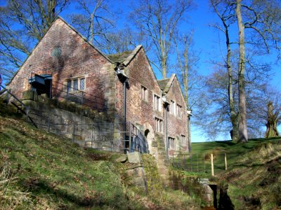 Saw mill at Dunham Massey Hall