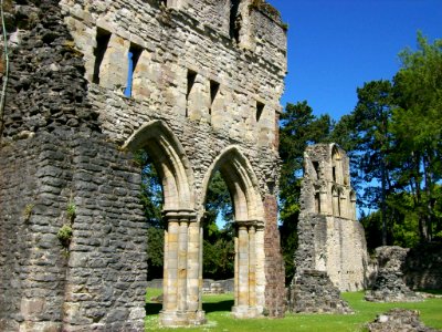 South transcept, Wenlock Priory