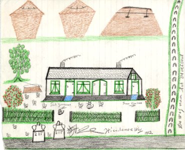 Tekening marinus vlemmix (37) piet goossens vlierdenseweg 1912