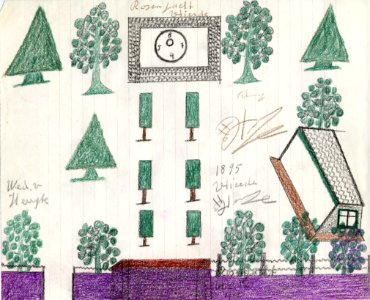 Tekening marinus vlemmix (51) rosenjacht vlierde 1895