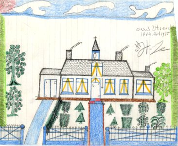 Tekening marinus vlemmix (23) oud vlierde 1764 tot 1935