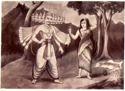 Vedavathi refuses Ravana