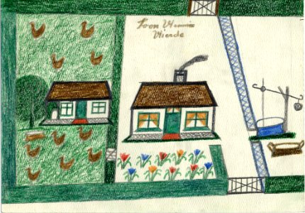 Tekening marinus vlemmix (54) toon vlemmix vlierde