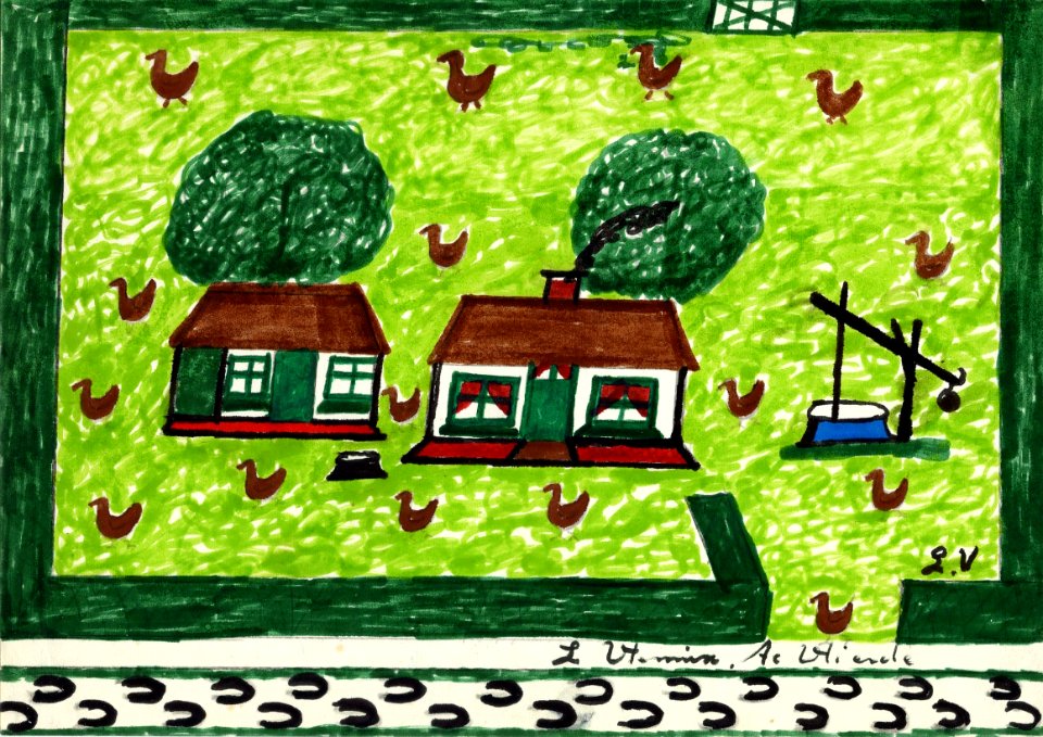 Tekening marinus vlemmix (50) l vlemix te vlierde