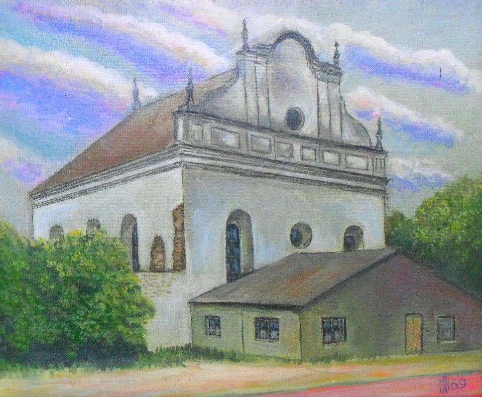 Shklov - synagogue 1969 Anatoly Nalivaev