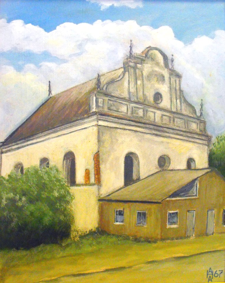 Shklov - synagogue 1967 Anatoly Nalivaev