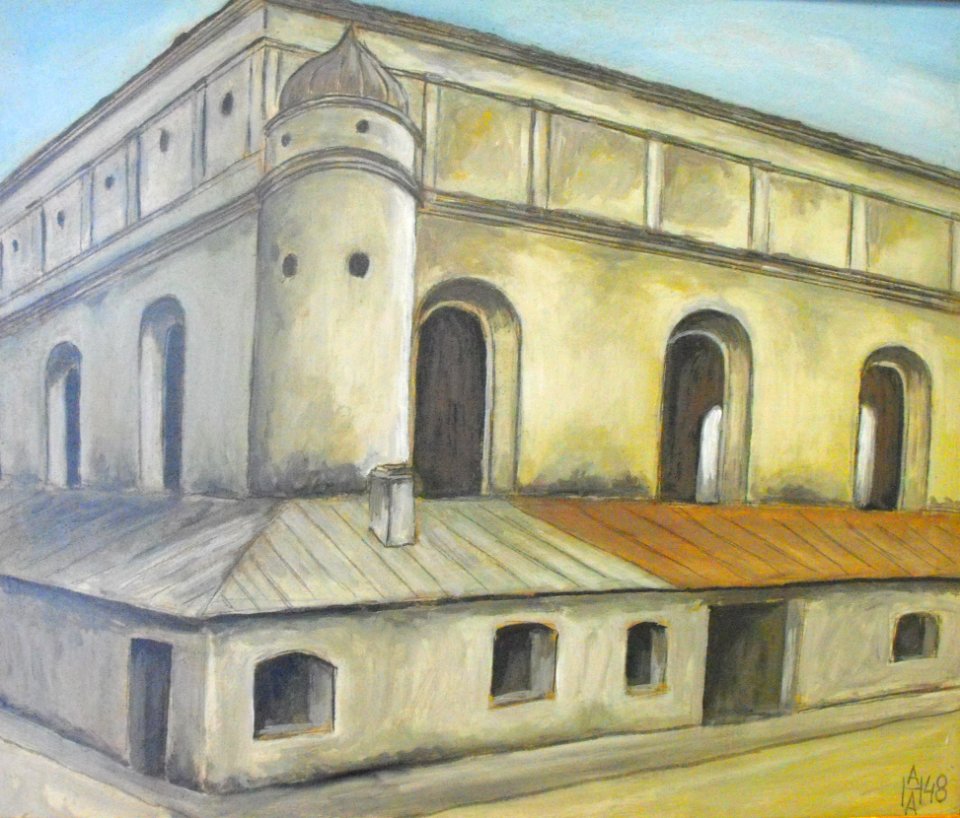 Pinsk - synagogue (Bolshaya) 1948-1967 Anatoly Nalivaev