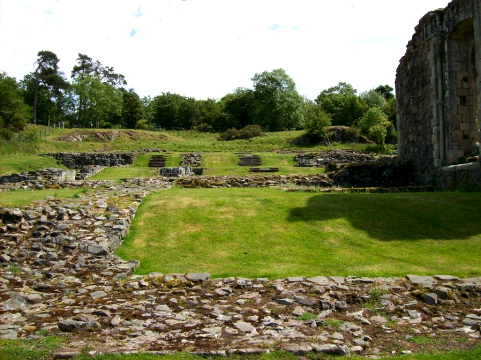 Site of church, Haughmond Abbey