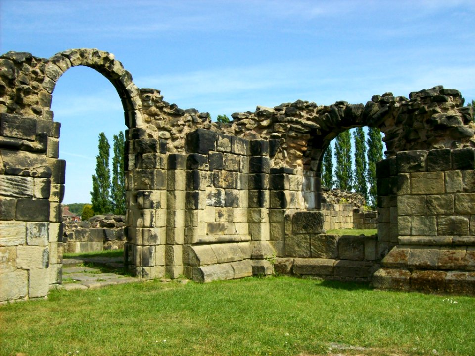 Two doorways, Monk Bretton Priory