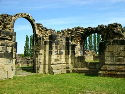 Two doorways, Monk Bretton Priory