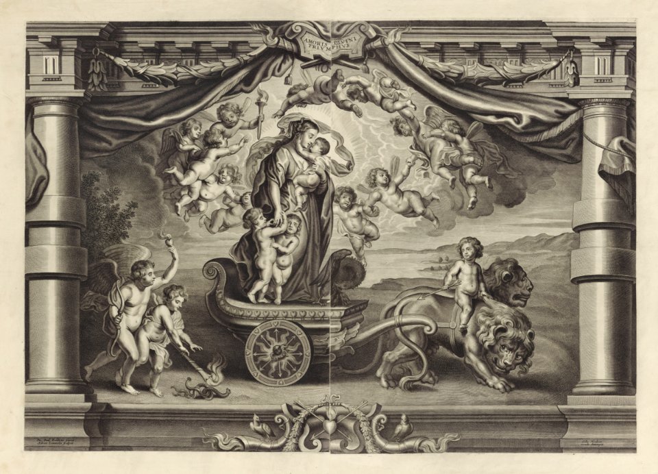 Triomf van de Goddelijke Liefde, RP-P-OB-103.695