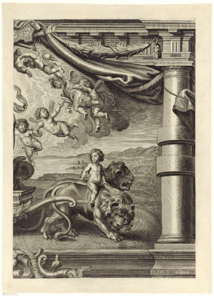 Triomf van de Goddelijke Liefde (rechter plaat), RP-P-OB-67.834