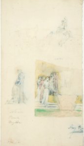 Trois études de personnages