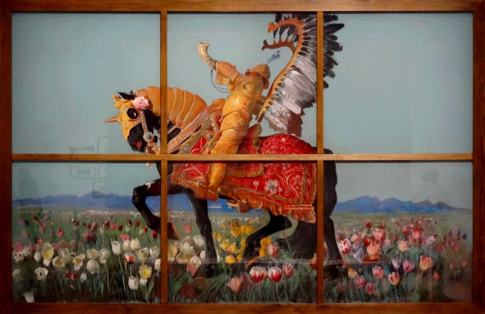 "Le Chevalier aux fleurs" issu du cycle "Légendes des Tatr…