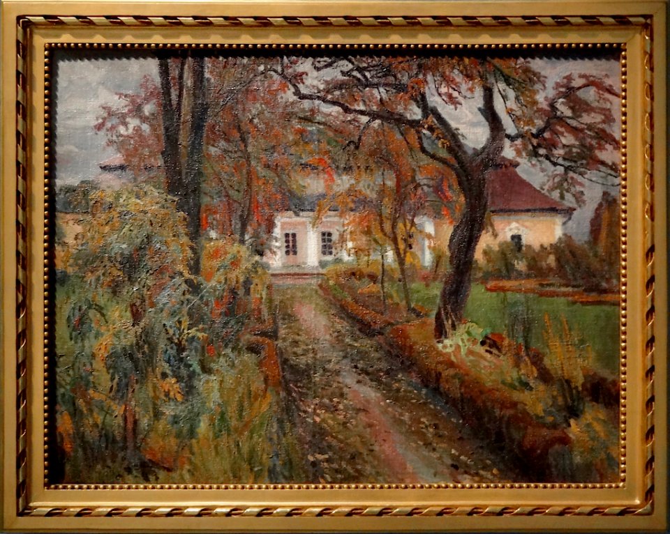 "Manoir en automne", Stanislaw Kamocki, 1907.