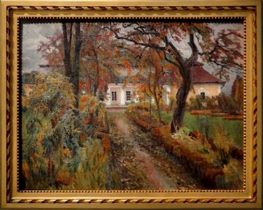 "Manoir en automne", Stanislaw Kamocki, 1907.