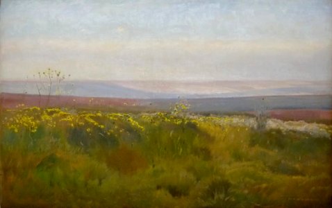 "Paysage de Podolie", Jozef Chelmonski, 1910.