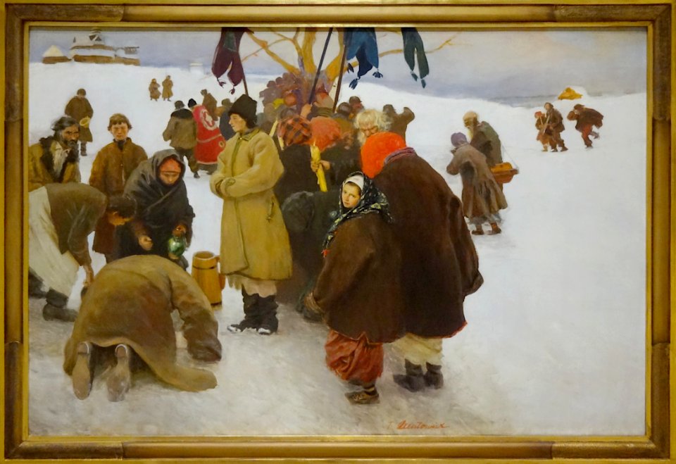 "La fête du Jourdain", Teodor Axentowicz, 1895.