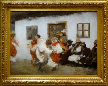 "Le Kolomyjka, danse populaire houtsoule", Teodor Axentowi…