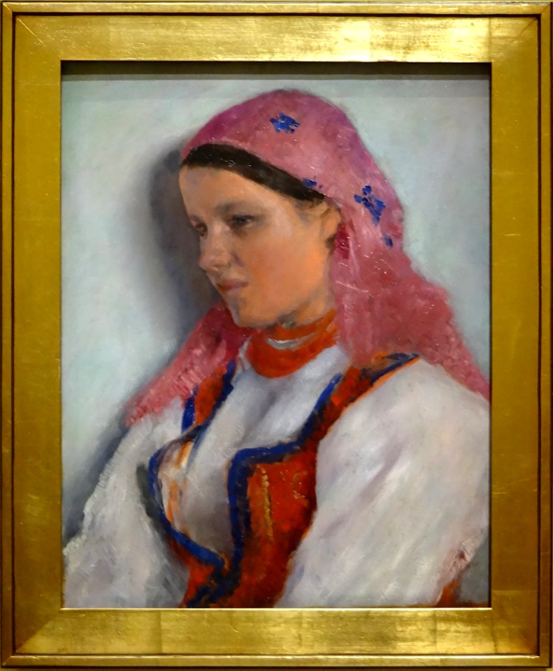 "Jeune paysanne de Bronowice", Aleksander Gierymski, 1893-…
