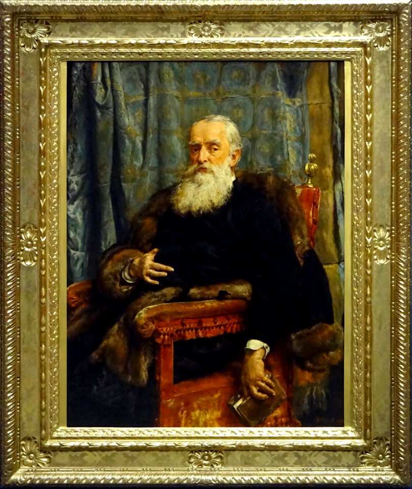 "Portrait de Henryk Krajewski", Jan Matejko, 1892.