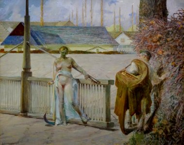 "Ma vie" (panneau droit du triptyque), Jacek Malczewski, 1…