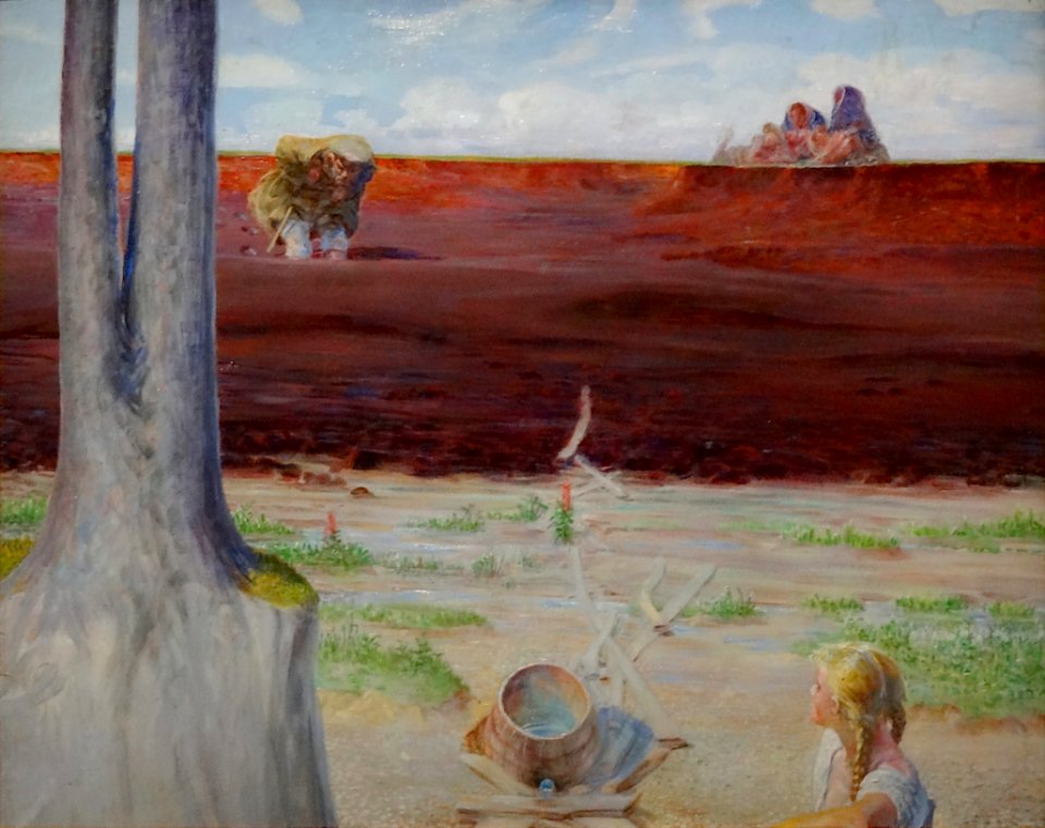 "Ma vie" (panneau gauche du triptyque), Jacek Malczewski, …