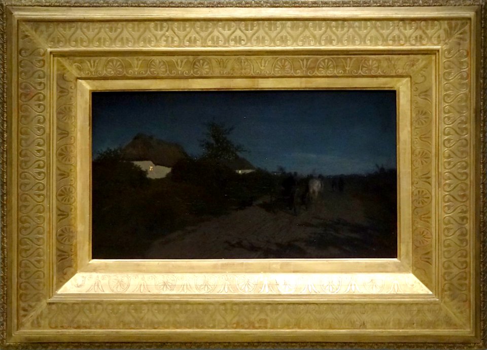 "Nuit", Maksymilian Gierymski, 1872-1873.