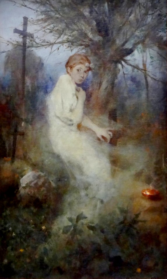 "L'heure des esprits", Witold Pruszkowski, 1888.