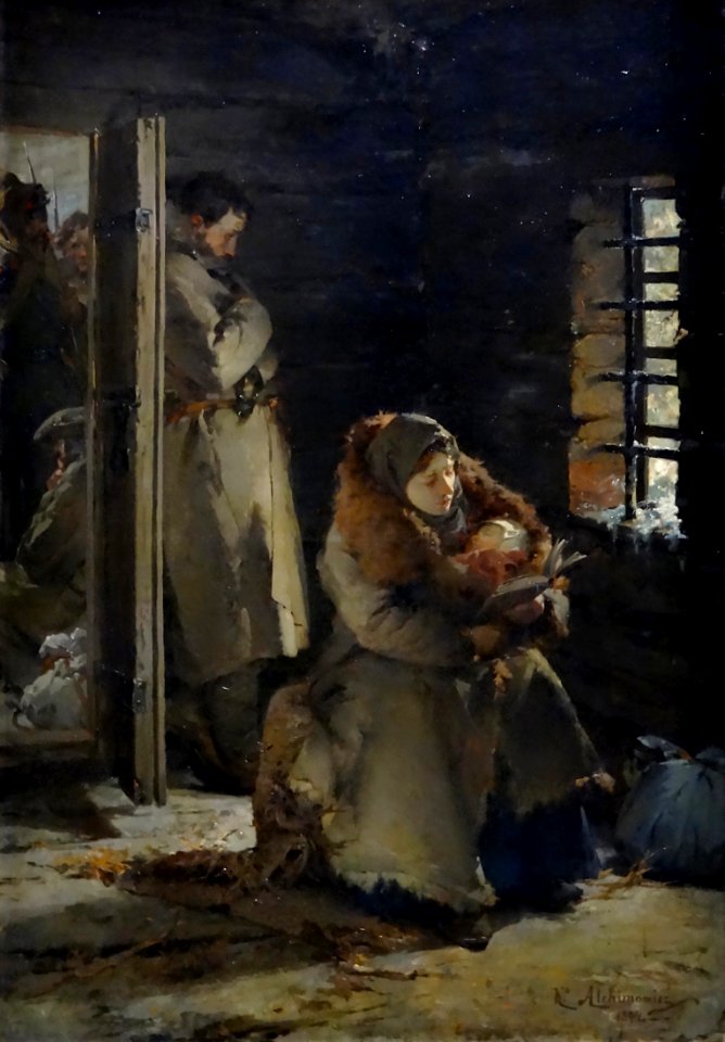 "A l'Etape (Prière des souffrants, Les Exilés", Kazimierz …