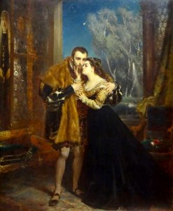 "Sigismond Auguste et Barbara", Jan Matejko, 1867.