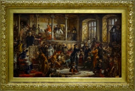 "L'Age d'Or de la littérature au 16ème siècle", Jan Matejk…