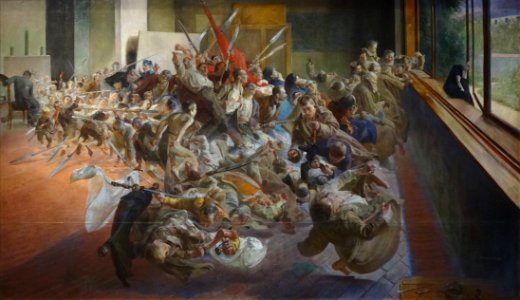 "Mélancolie", Jacek Malczewski, 1890-1894.