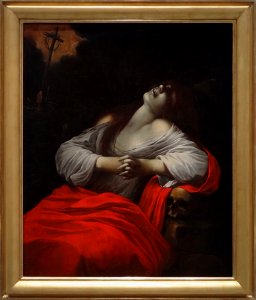 "Madeleine pénitente", d'après Le Caravage ou Louis Finson…